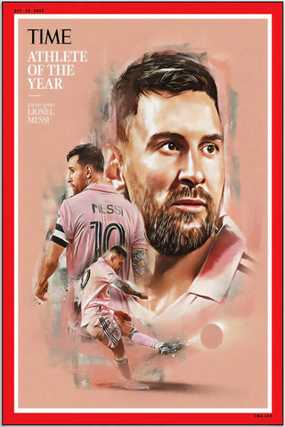Plakat - Messi of the year kunst