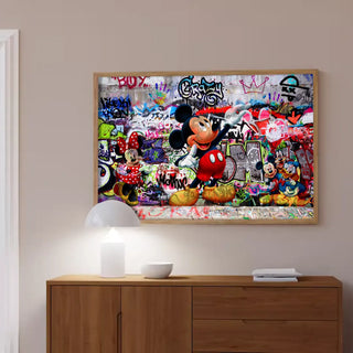 Plakat - Mickey in colors kunst