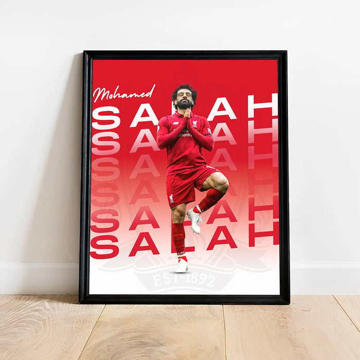 Plakat - Mohamed Salah style