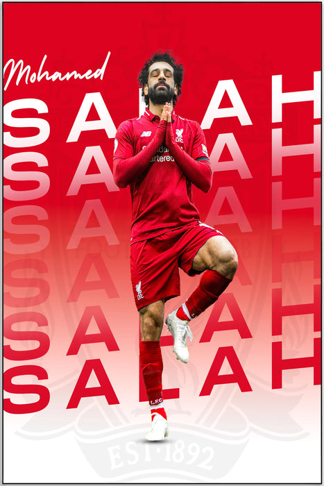 Plakat - Mohamed Salah style