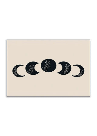 Plakat - Moon phases kunst