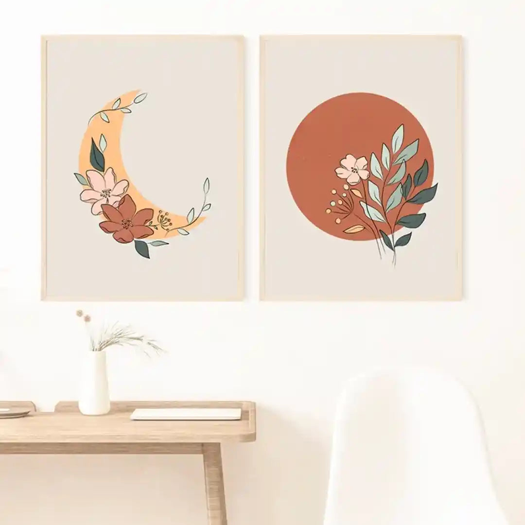 Plakat - Sun grafisk kunst - admen.dk