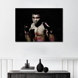 Plakat - Muhammad Ali portræt