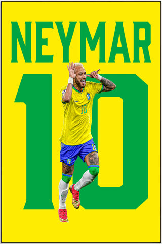 Plakat - Neymar 10