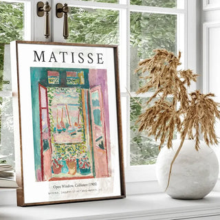 Plakat - Matisse - Open window - admen.dk