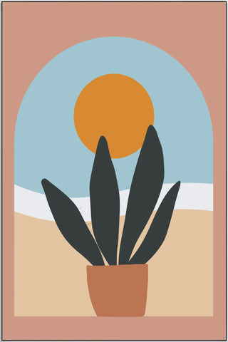 Plakat - Plante landskab