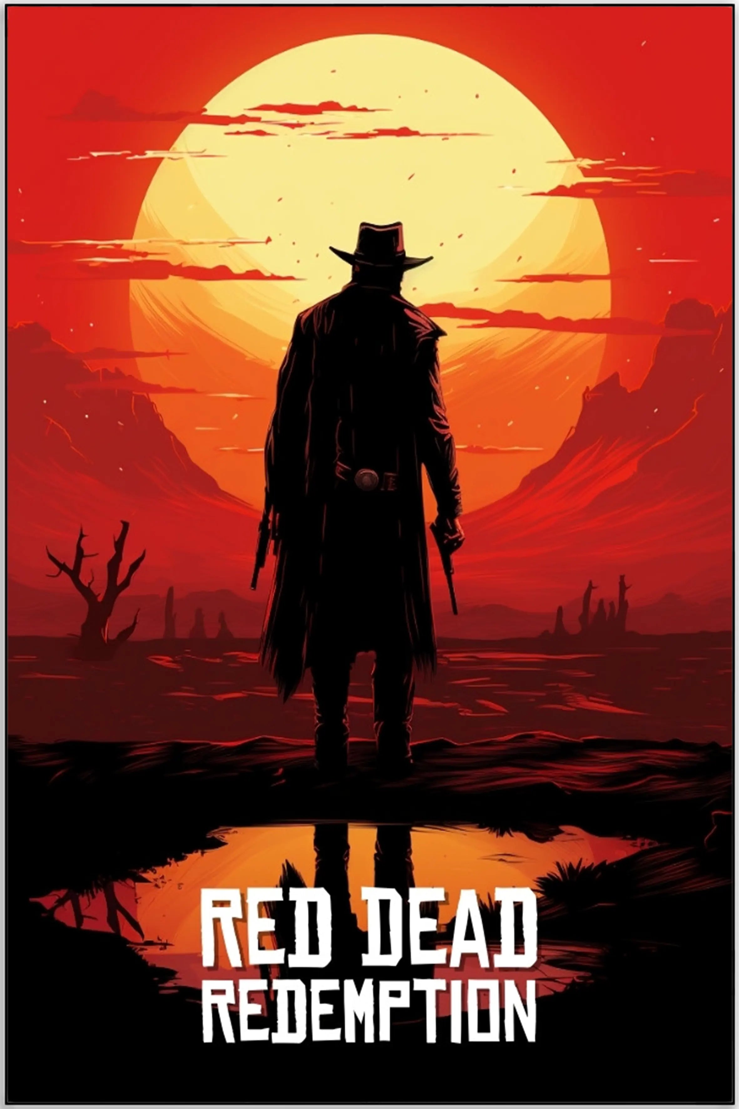 Plakat - Red dead redemtion verden – Admen.dk