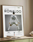 Plakat - Ronaldo Real Madrid look