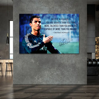 Plakat - Ronaldo citat
