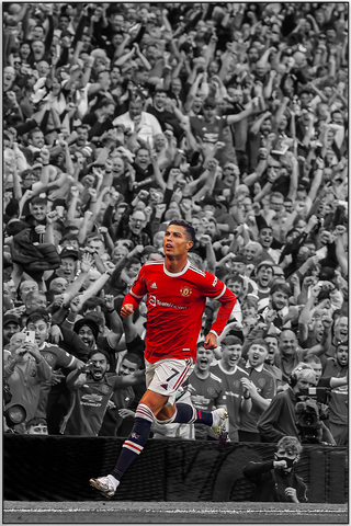 Plakat - Ronaldo jubelscene