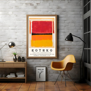 Plakat - Rothko Broadway lights kunst