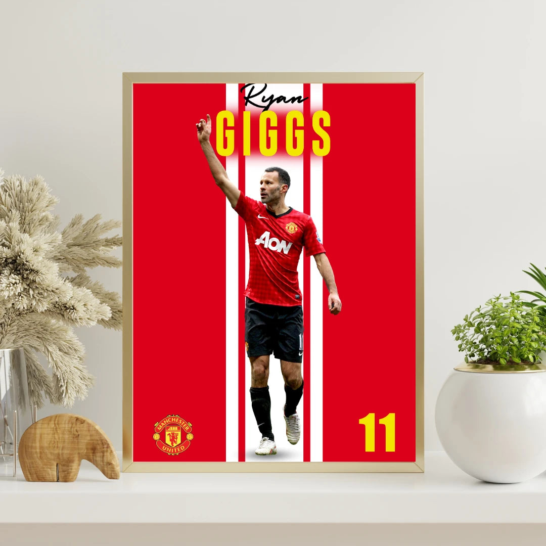 Plakat - Ryan Giggs style - Admen.dk