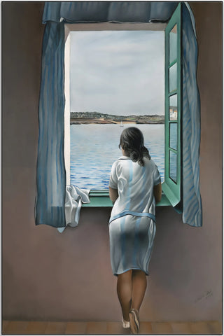 Canvas - Salvador Dalìs - Den ensomme følelse kunst - admen.dk