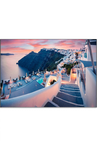 Plakat - Grækenland, Santorini ø