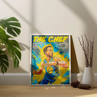 Plakat - Stephen Curry The chef