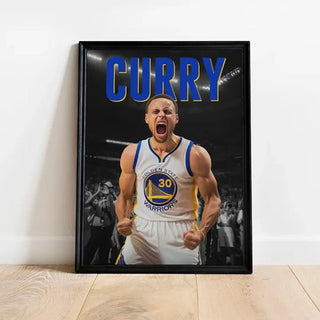 Plakat - Stephen Curry sejrkunst