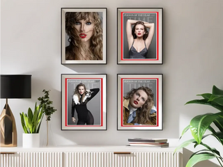 Plakat - Taylor Swift og røde læber