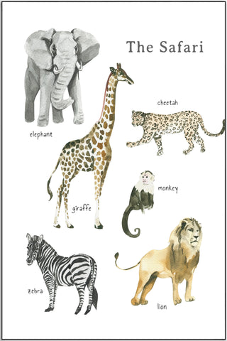 Plakat - The safari