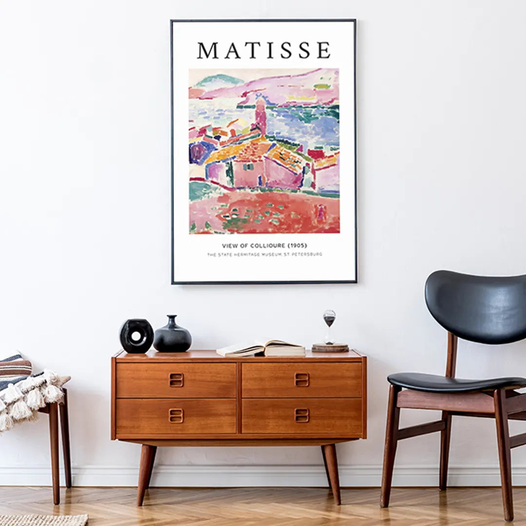 Plakat - Matisse - View of Collioure – Admen.dk