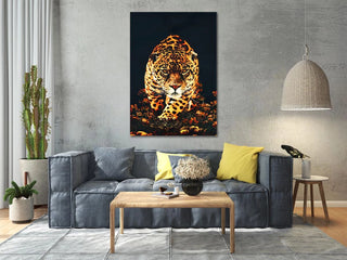 Plakat - Vild leopard