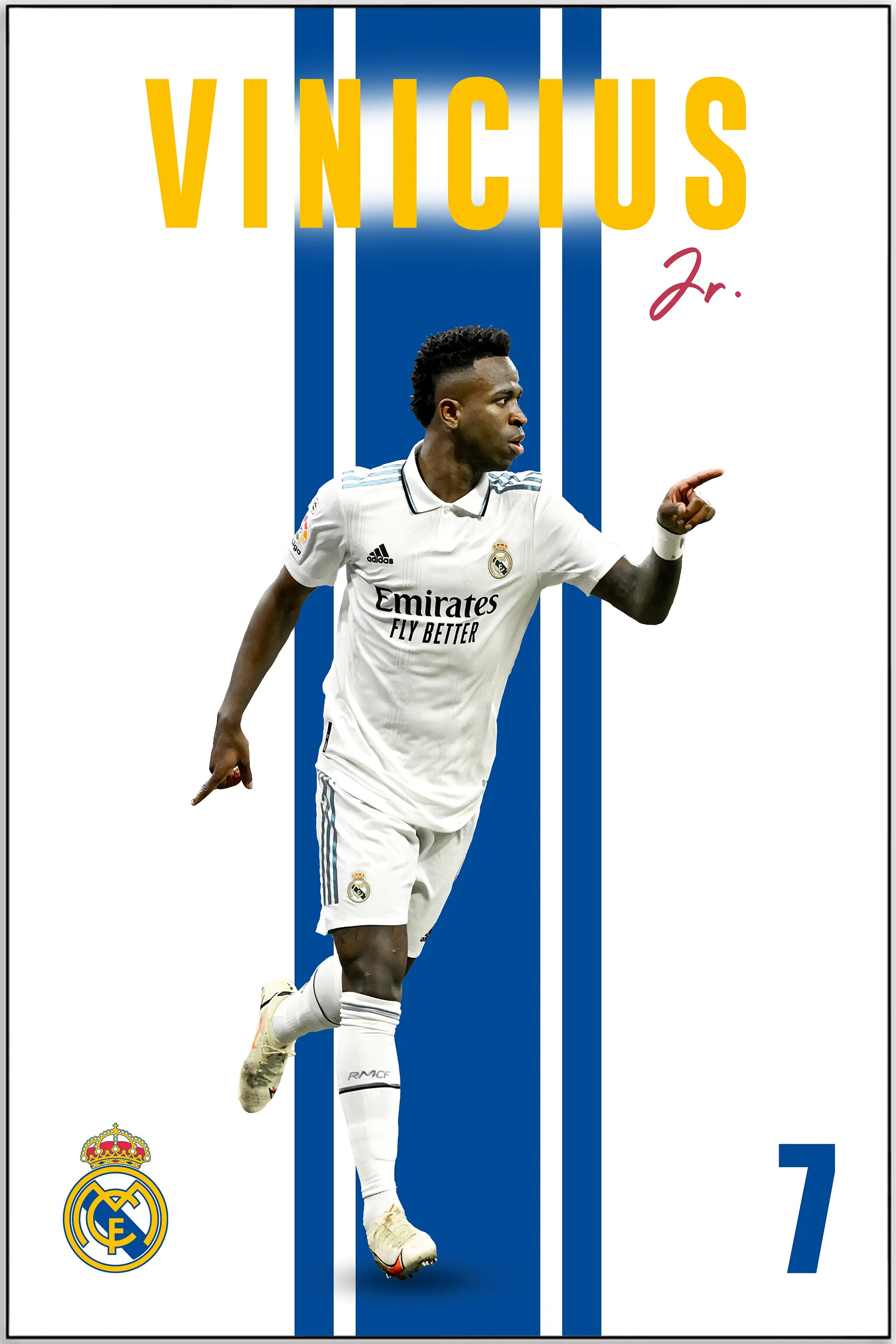 Jude Bellingham Real Madrid - Football Poster - A5/A4/A3/A2/A1/A0