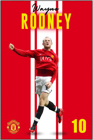 Plakat - Wayne Rooney i jubel