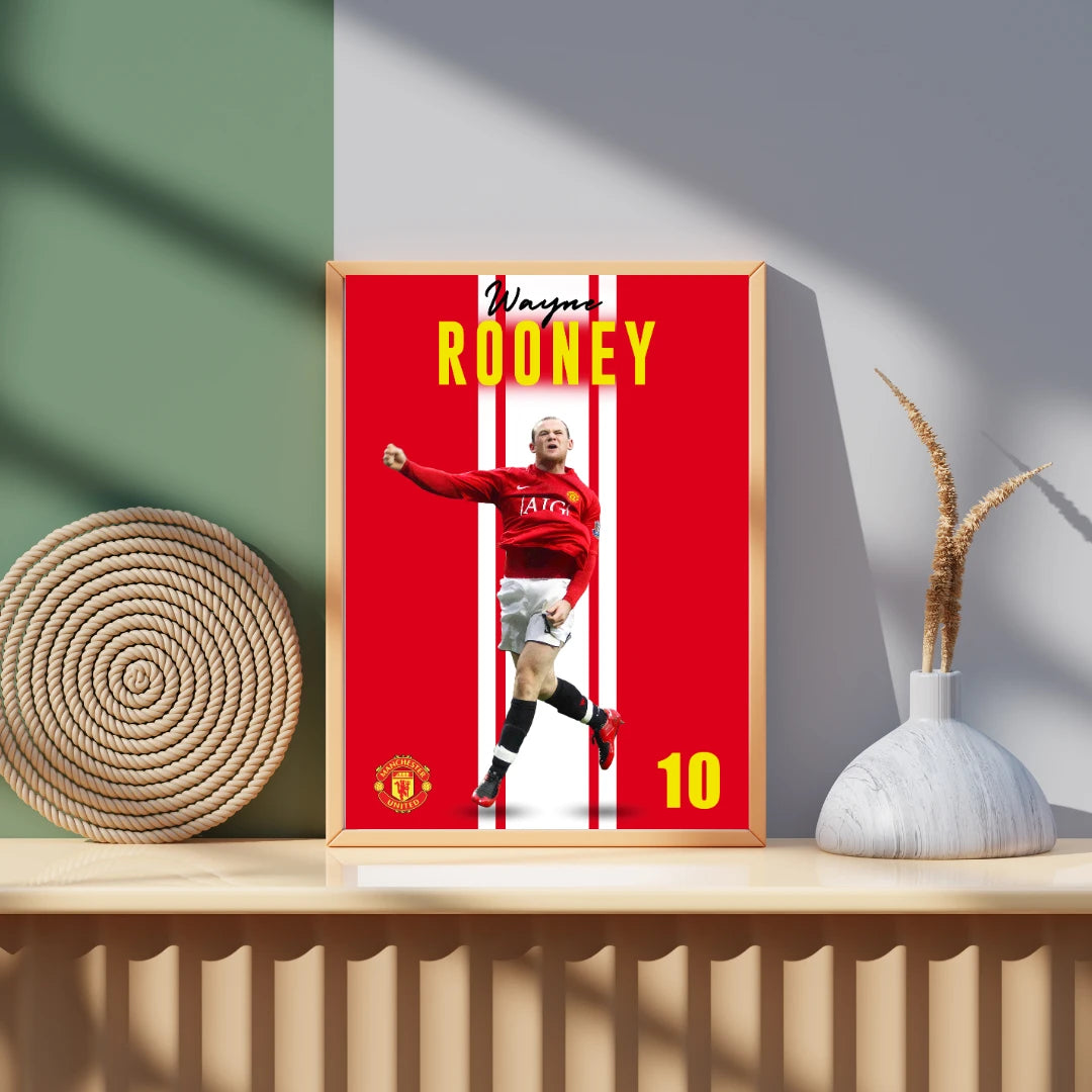 Plakat - Wayne Rooney i jubel - Admen.dk