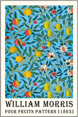 Plakat - William Morris - Four fruits kunst