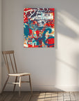 Canvas - Vibrant Graffiti Wall