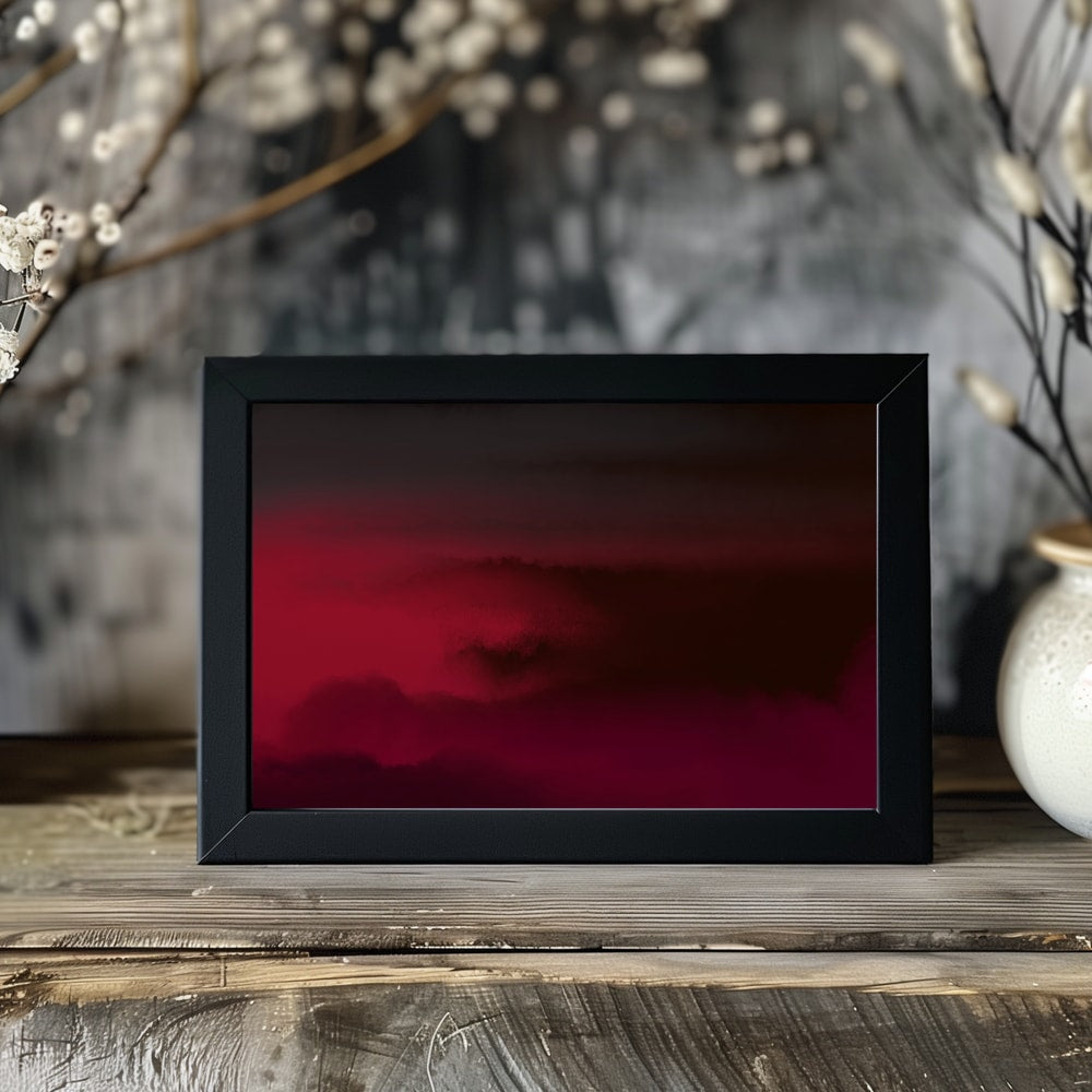 Plakat - Moody Red Haze