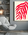 Canvas - Vibrant Red Leaves