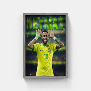 Plakat - Neymar i godt humør - admen.dk