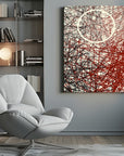 Canvas - Dynamic Line Circle
