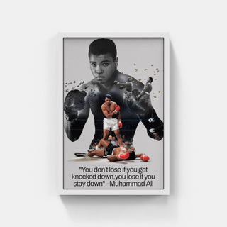 Plakat - Muhammad Ali citat
