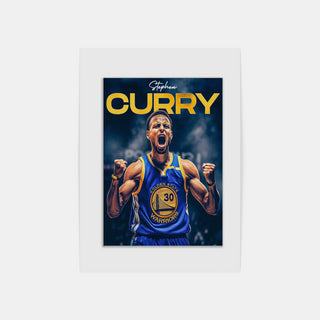 Plakat - Stephen Curry i jubel