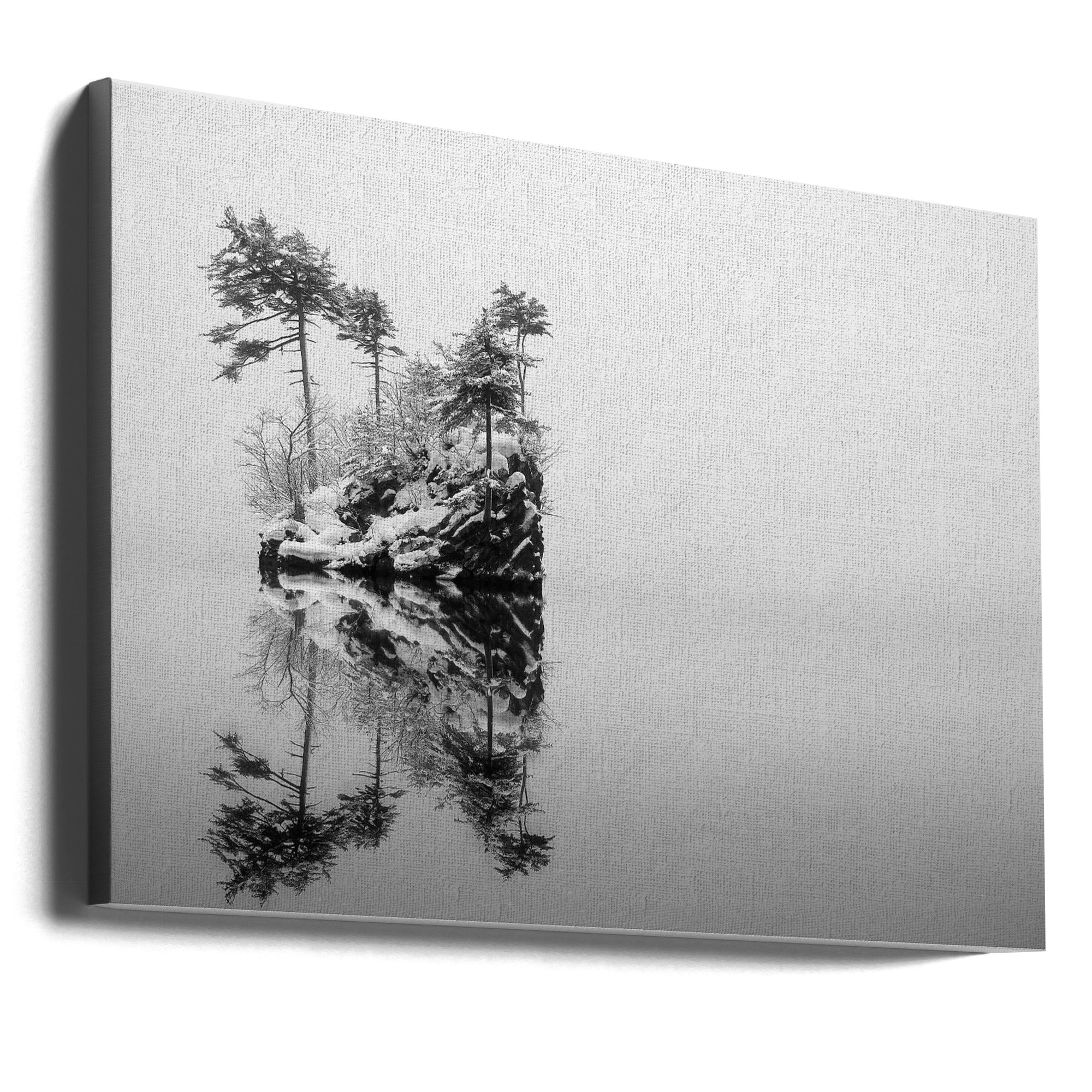 Canvas - Isle of Snowing Lake - Admen.dk