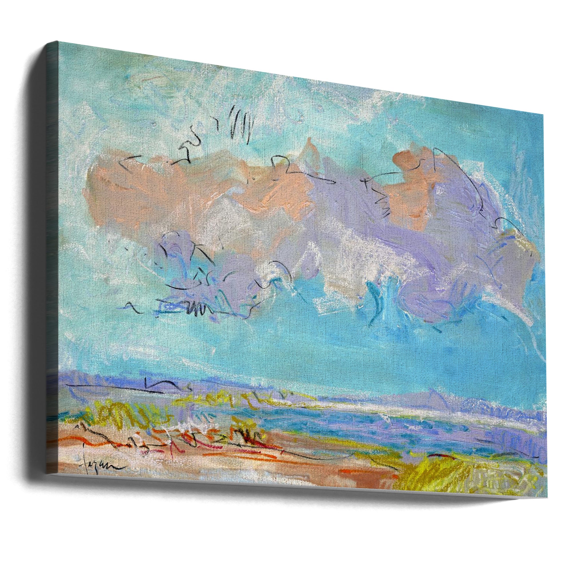 Canvas - Df589blue Morning