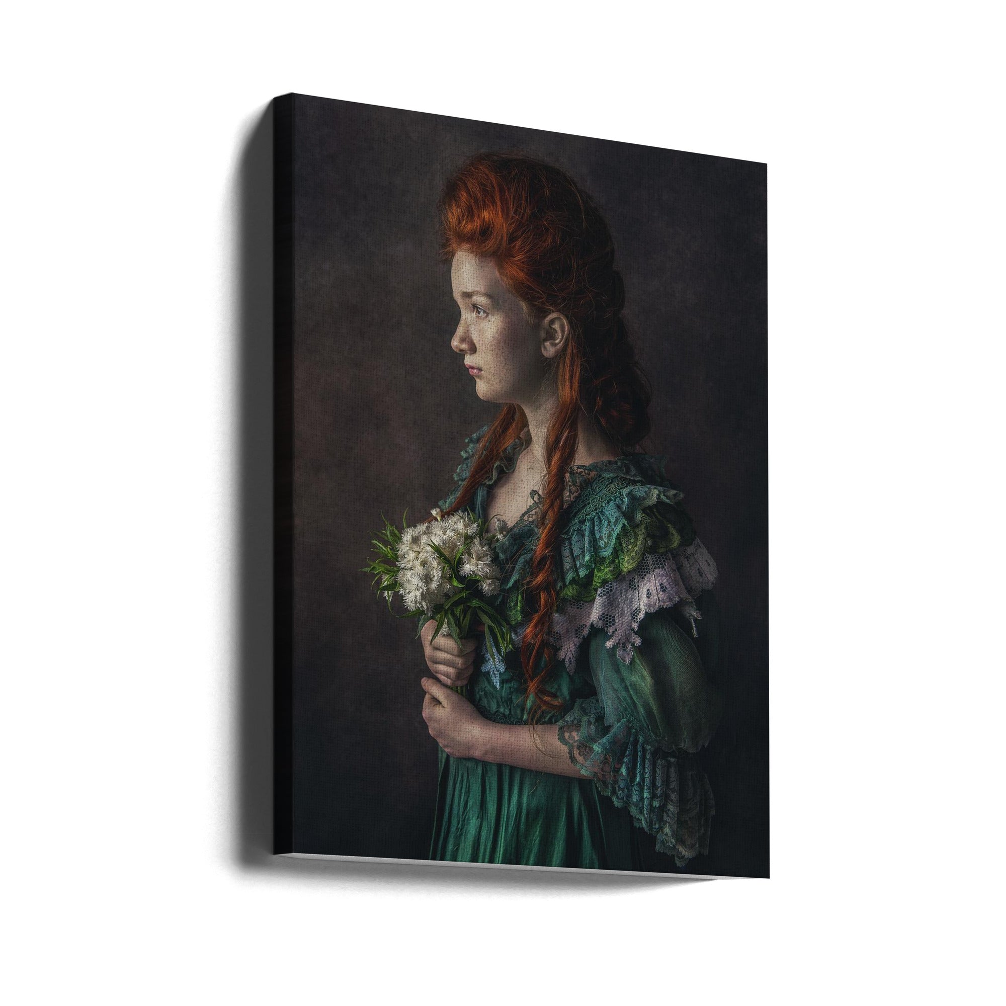 Canvas - Zuzanna and flowers - Admen.dk