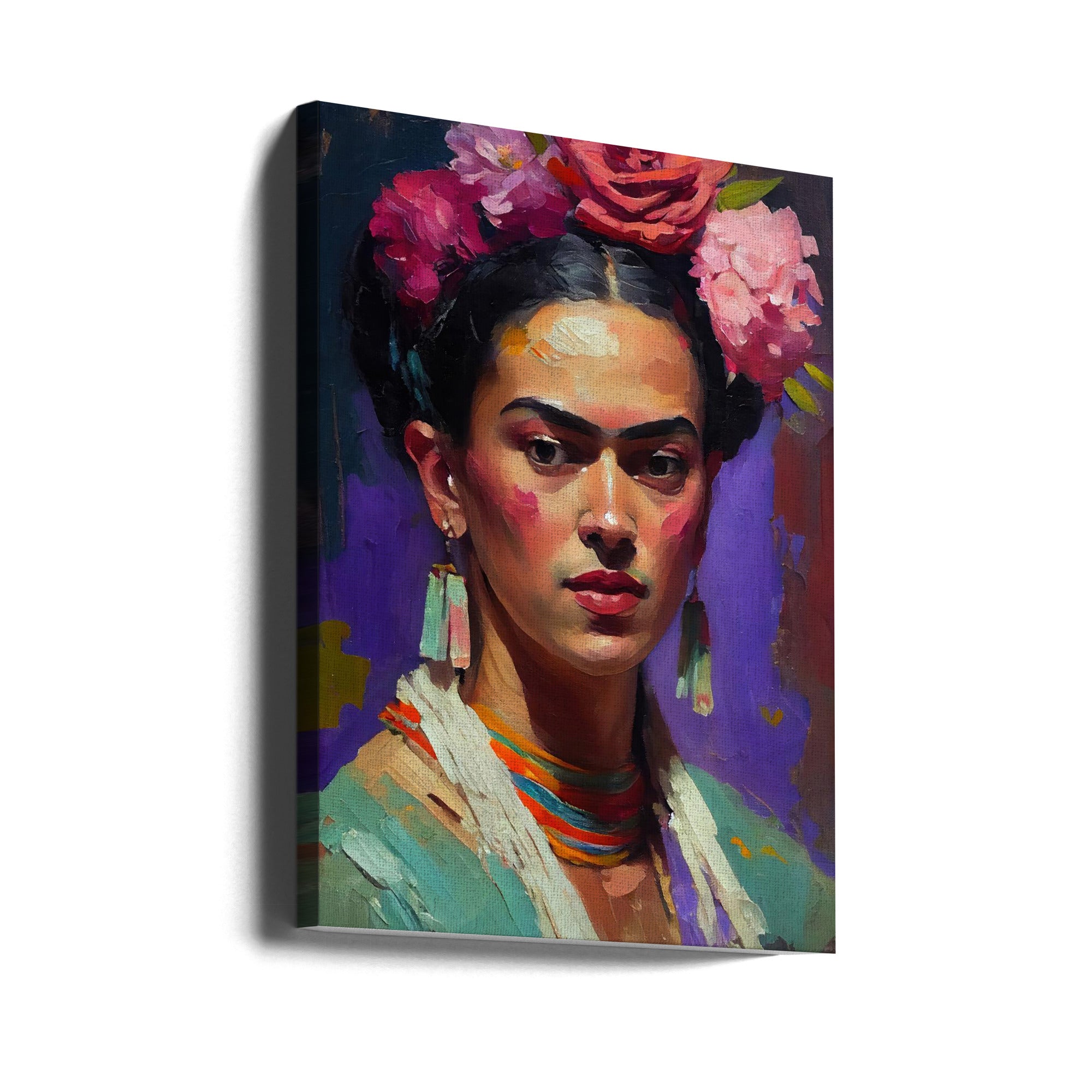 Canvas - Portrait Of Frida - Admen.dk