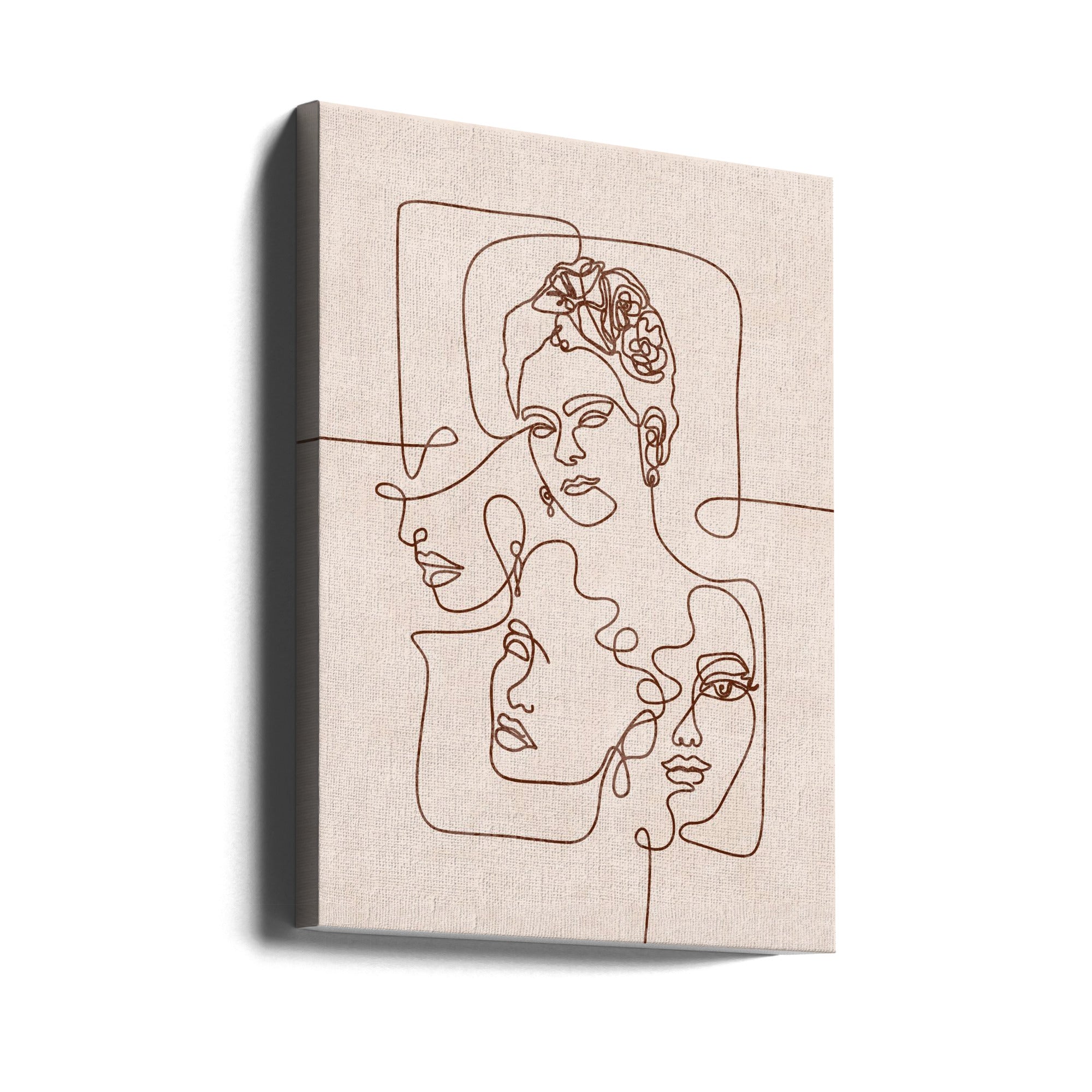 Canvas - Ratio 4x5 Print By Bohonewart 4 - Admen.dk