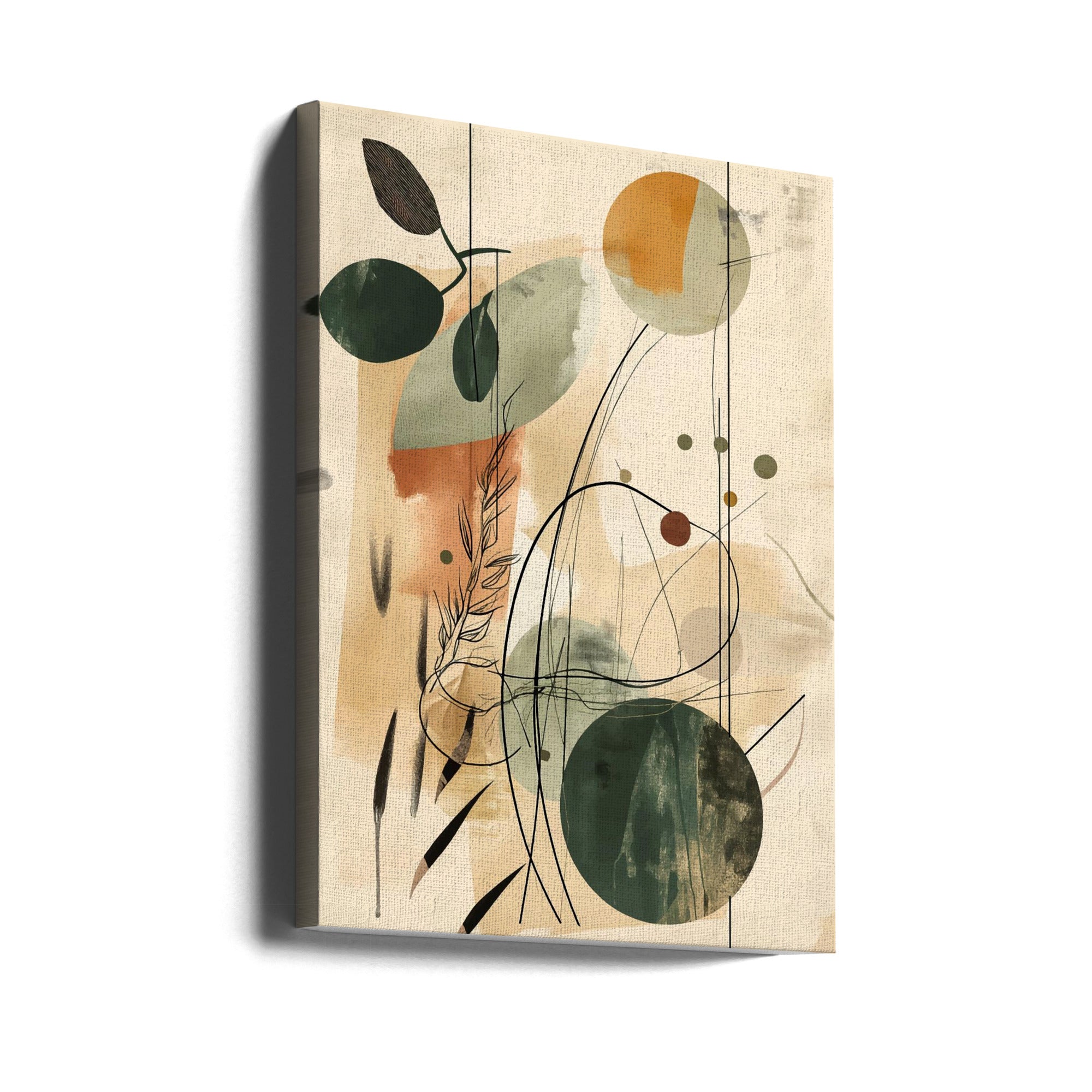Canvas - Abstract Beige No 2