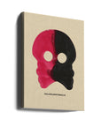 Canvas - Raspberry Licorice Skull