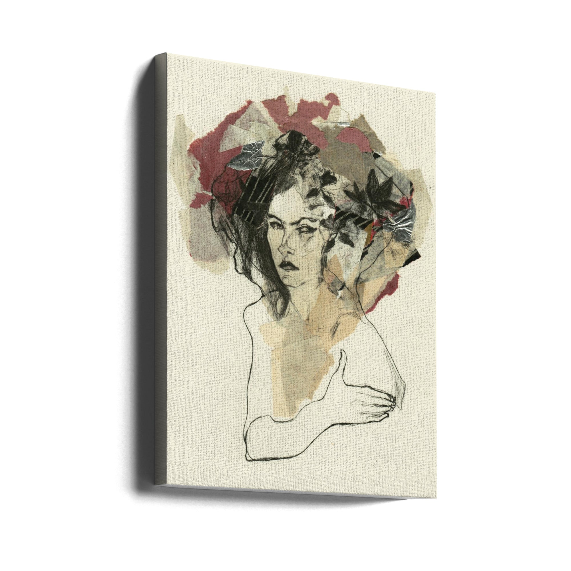 Canvas - Hommage à Frida  III - Admen.dk