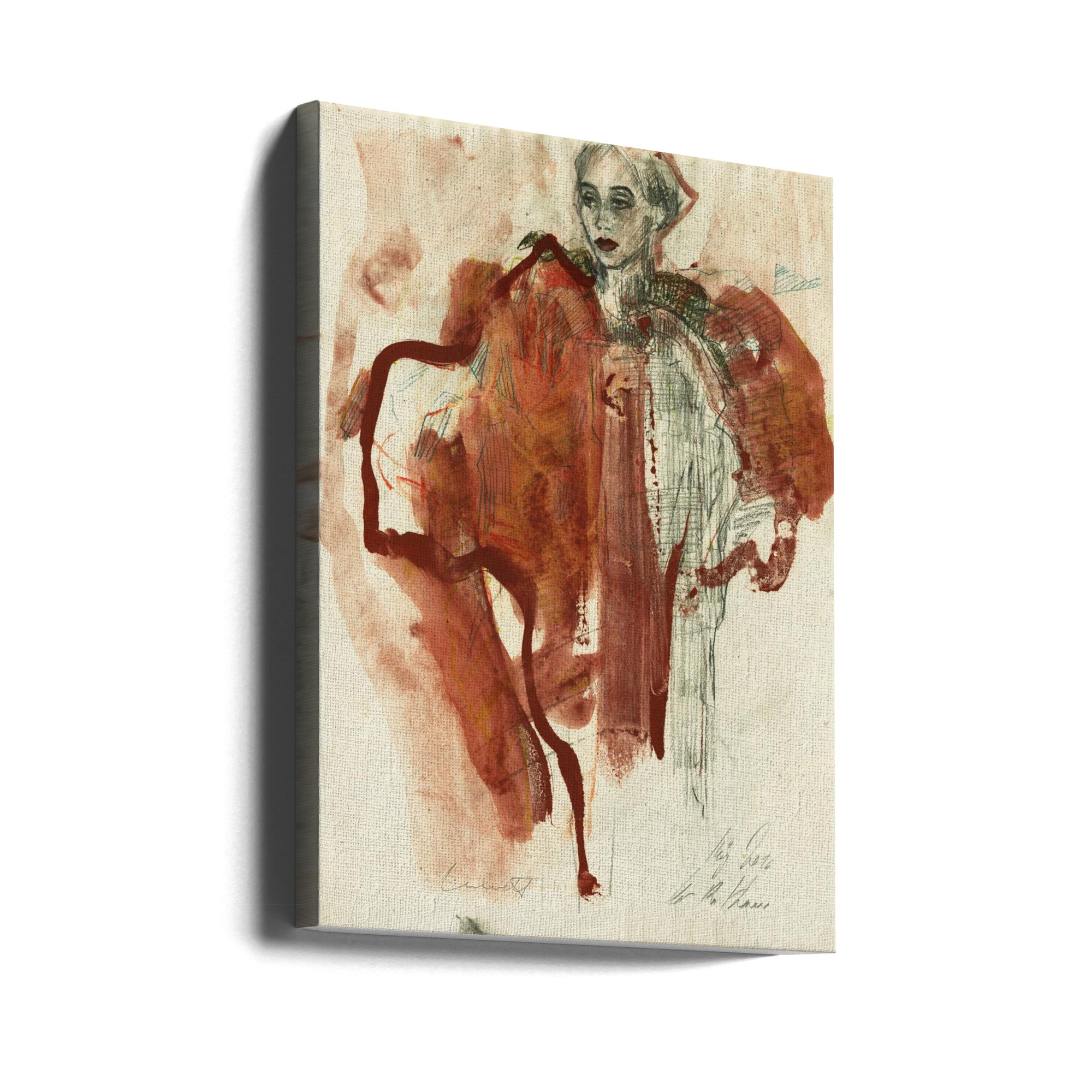 Canvas - Hommage à Toulouse-Lautrec XXXVI - Admen.dk