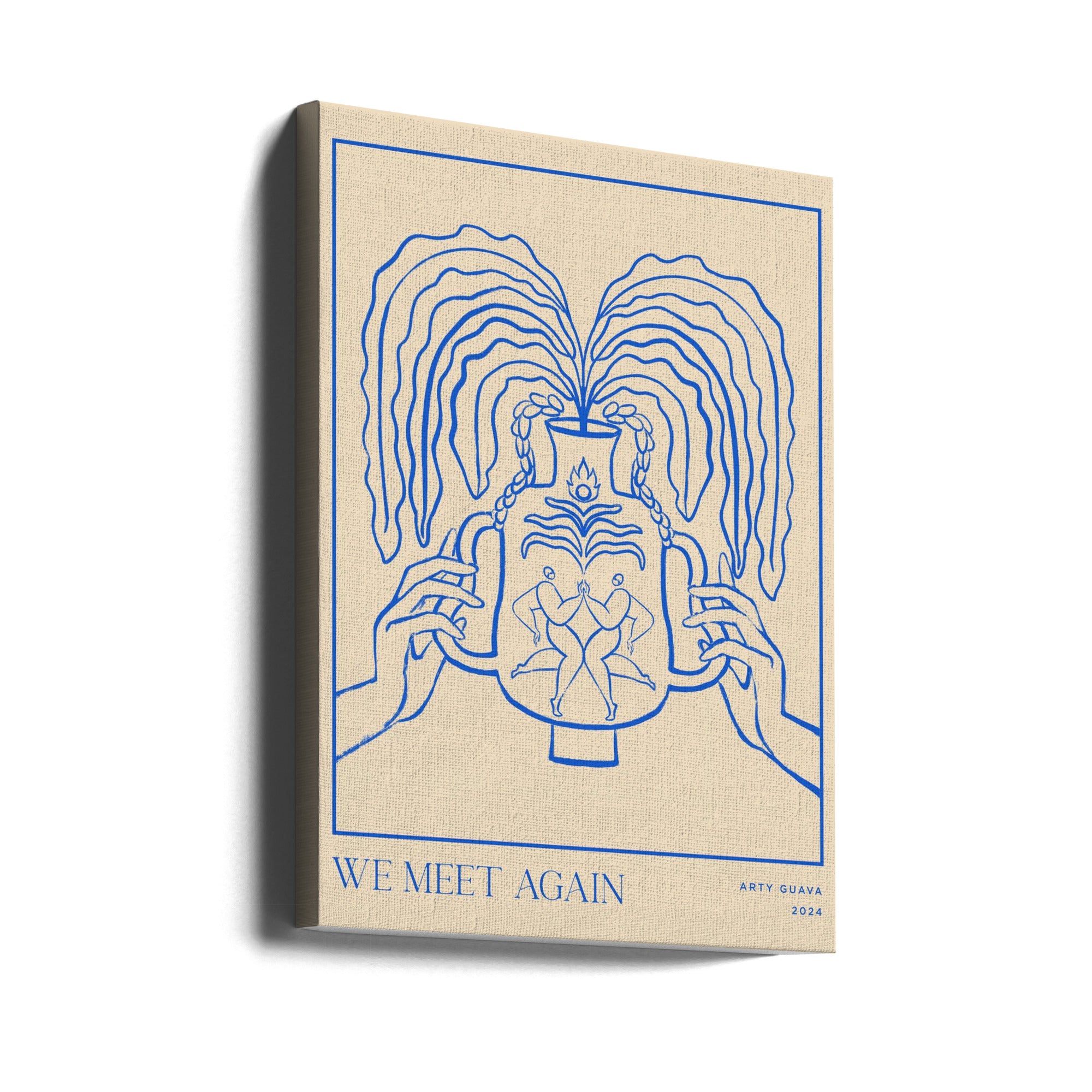 Canvas - Vessel Collection : We Meet Again (LineArt) - Admen.dk