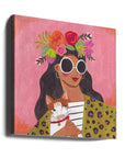 Canvas - Cat lady