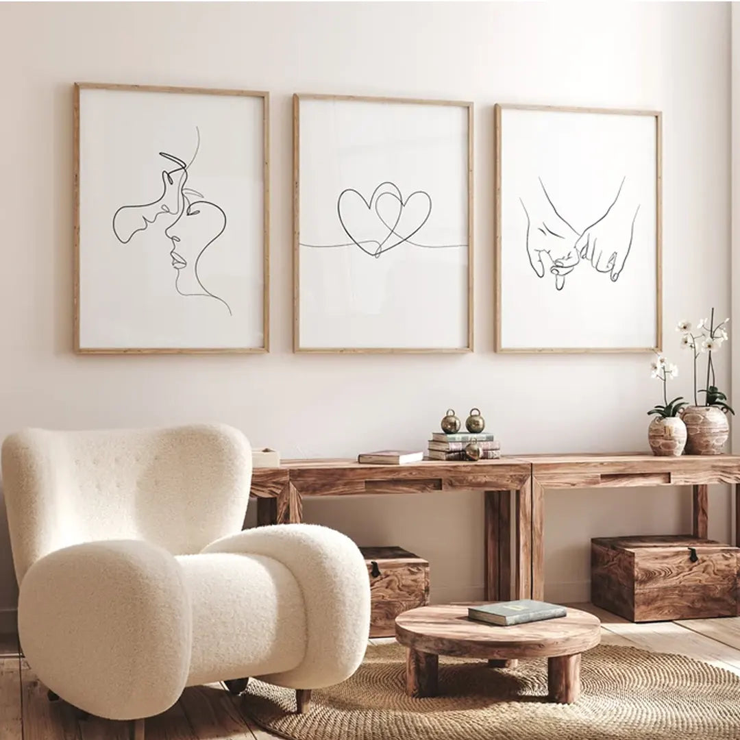 Plakat - Couple love kunst - admen.dk