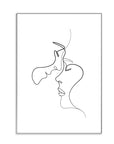 Plakat - Couple love kunst - admen.dk