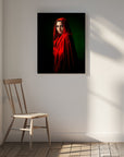Canvas - Woman in Red Hood
