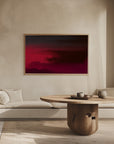 Plakat - Moody Red Haze